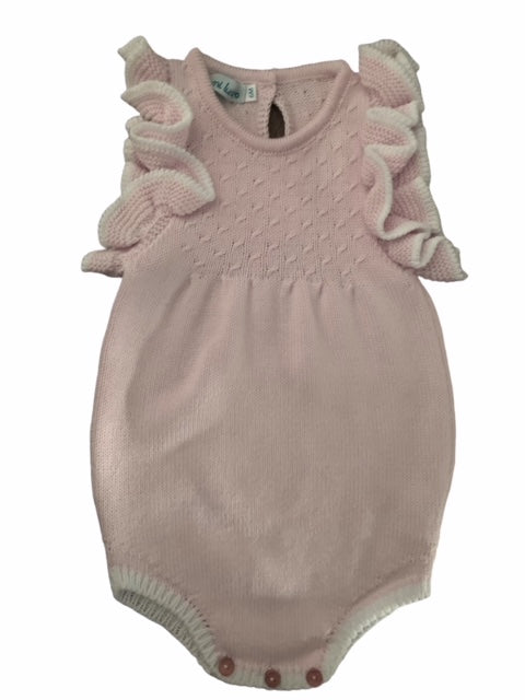 Pink Ruffle Knit